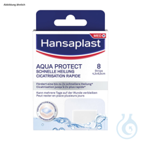 Hansaplast Aqua Protect Schnelle Heilung Pflaster 43 x 68 mm (8 Stck.) Kart....