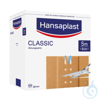 Hansaplast Classic Wundschnellverband, 5 m x 8 cm UK = 20 Stck.02042023...