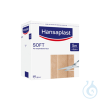 Hansaplast Soft Wundschnellverband hautfarben, 5 m x 6 cm UK = 24...