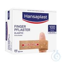 Hansaplast Elastic Fingerstrips, 12 x 2 cm (100 Stck.) UK = 100 Pack  EAN:...