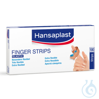 Hansaplast Elastic Fingerstrips. 18 x 2 cm (100 Stck.) UK = 60 Pack PZN:...