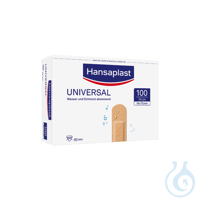 Hansaplast Universal Water Resistant Wundstrips. 1.9 x 7.2 cm (100 Stck.) UK...