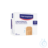 Hansaplast Universal Water Resistant Wundstrips. 3 x 7.2 cm (100 Stck.) UK =...