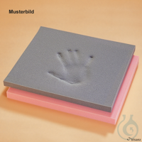 Biflex-Sitzkissen mittelfest anthrazit 43 x 38 x 5 cm, mit Micronara-Bezug...