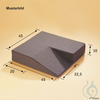 4Artikel ähnlich wie: Arthrodese-Kissen 45 x 45 x 10 cm, anthrazit, Abschrägung rechts...