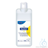 Bacillol AF 1 Ltr. Flächenschnelldesinfektion UK = 10 Fl. Bacillol AF 1 Ltr....