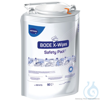 BODE X-Wipes Safety Pack Einmal-Vliestuchspender (90 Tücher) UK = 4 Stck....