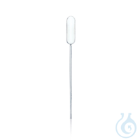 Einmal-Pasteurpipette PE-LD ungraduiert Saugvolumen max. 3,3 ml VE = 500...