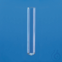 Zentrifugenröhrchen, AR-Glas, ca.13 ml Rundboden, ungrad., H 98 mm VE = 100...