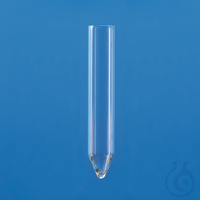 Zentrifugenröhrchen, AR-Glas, ca.11 ml spitzkonisch, ungrad., H 98 mm VE =...