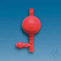 Pipettierball, NR, mit 3 Ventilen Standardmodell für Pipetten bis 10 ml...