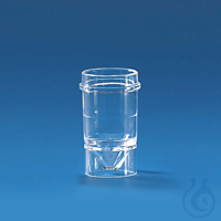 Probengefäß, PS, 2 ml, glasklar, für Technicon-Analyzer VE = 1000 Stck....