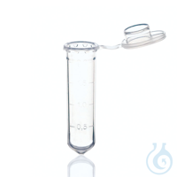 Einmal-Reaktionsgefäß, PP, unsteril, 2,0 ml, transparent, mit Deckel VE = 500...