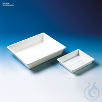 Schale (Fotoschale), PP, weiß, stapelbar 225 x 180 x 45 mm Schale...