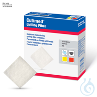 Cutimed Gelling Fiber Kompressen 5 x 5 cm, steril (10 Stck.) UK = 10 Pack...