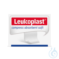 Leukoplast Compress Absorbent Soft, 10 x 10 cm, steril VE = 25 Stck. / UK =...