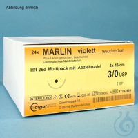 6Artikel ähnlich wie: MARLIN DS 16 3/0=2, violett, Nahtmaterial Fadenlänge 70 cm (24 Stck.) MARLIN...