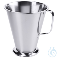 Messbecher mit Fuß, 2,0 Ltr., Höhe 20 cm Messbecher mit Fuß, 2,0 Ltr., Höhe...