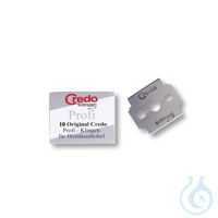 Credo Profi-Klingen extra scharf für Hornhauthobel (10 Stck.) Kart. = 10 Pack...