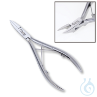 Credo Profi-Eckenzange 11,5 cm spitz rostfrei mattiert - Plastiketui Credo...