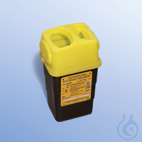 Abwurfbehälter Sharpsafe 1 Ltr., 5. Generation UK = 100 Stck. Abwurfbehälter...