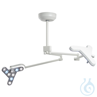 LED-Behandlungsleuchte TRIANGO Fokus 130-3 C Duo Deckenmodell...