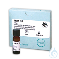 Hämoglobin-Kontrolle (5 x 1 ml)   PZN:   VE: 1 Packung Hämoglobin-Kontrolle...