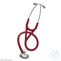 3M Littmann MASTER CARDIOLOGY Stethoskop burgund Kart. = 3 Stck. 3M Littmann...