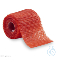 3M Scotchcast Soft Cast Stützverband, rot, 5 cm x 3,6 m (10 Stck.) 3M...