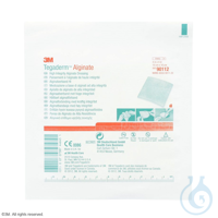 3M Tegaderm Alginate Calciumalginat- Kompressen 10 x 10 cm (10 Stck.) UK = 5...