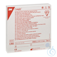 3M Comply Bowie-Dick Einmaltestpakete nach EN-ISO, 13 x 3 x 13 cm (20 Stck.)...