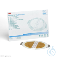 3M Tegaderm Hydrokolloidverband, oval, mit Kleberand, 13 x 15 cm (5 Stck.) 3M...