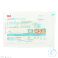 3M Tegaderm Absorbent Acrylverband oval, 7,6 x 9,5 cm (10 Stck.) UK = 6 Pack...