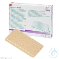 3M Tegaderm Foam Schaumverband nicht klebend, 20 x 10 cm (5 Stck.)...