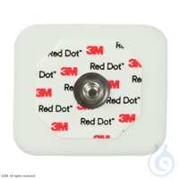 3M Red Dot EKG-Elektroden f. Erw. f.Intensiv 3,5 x 4 cm (50 Stck.) VE = 20...