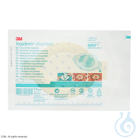 3M Tegaderm Absorbent Acrylverband oval, 11,1 x 12,7 cm (10 Stck.) UK = 4...