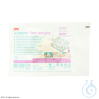 3M Tegaderm Foam Adhesive Schaumverband quadratisch, 8,8 x 8,8 cm (10 Stck.)...
