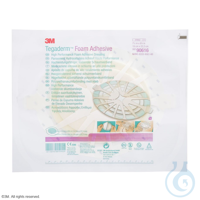 3M Tegaderm Foam Adhesive Schaumverband oval, m. Kleberand,19 x 22,2cm (5...