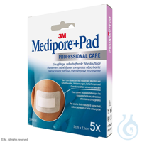 3M Medipore + Pad Fertigverband, steril, 5 x 7 cm (5 Stck.) 3M Medipore + Pad...