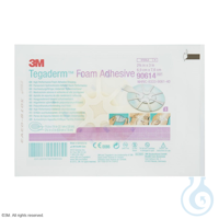 3M Tegaderm Foam Adhesive Schaumverband oval,m.Kleberand, 6,9 x 7,6 cm...