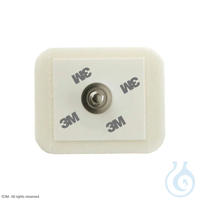 3M Monitoring Elektroden, Schaumstoff 3,3 x 4 cm (20 x 50 Stck.) VE= 1...