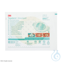 3M Tegaderm Absorbent Acrylverband oval, 14,2 x 15,8 cm (10 Stck.) UK = 4...