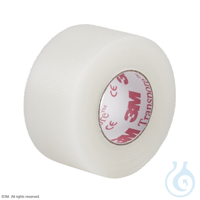 3M Transpore Fixierpflaster transparent, 2,5 cm x 9,1 m (12 Stck.) 3M...