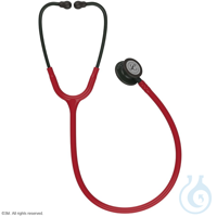 3M Littmann CLASSIC III Monitoring Stethoskop Schlauch burgund,  Bruststück...