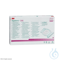 3M Tegaderm CHG I.V. Fixierverband 7 x 8,5 cm (25 Stck.) 3M Tegaderm CHG I.V....