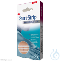3M Steri-Strip Wundverschlussstreifen 6 x 75 mm (12 x 3 Str.) 3M Steri-Strip...