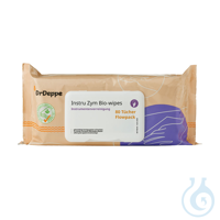 Instru Zym Bio-Wipes (80 Tücher), Flow- pack, Instrumentenvorreinigungstücher...