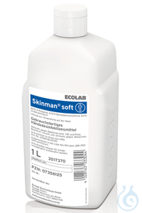 Skinman soft 1 L Händedesinfektion #3118550# UK = 12 Fl. PZN: 07356125  VE: 1...