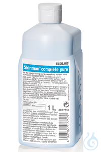 Skinman complete pure 1 L Händedesinfektion UK = 12 Fl. Skinman complete pure...