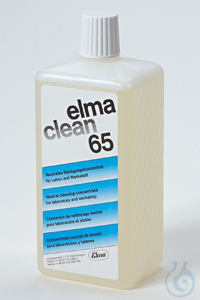 Elma Clean 65 Reinigungslösung 1 Ltr. für Labor und Werkstatt UK = 20 Fl....